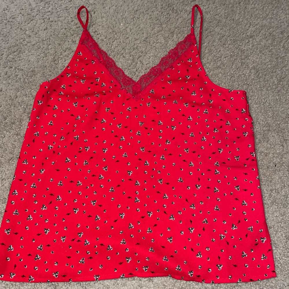 BP. Red Tank top